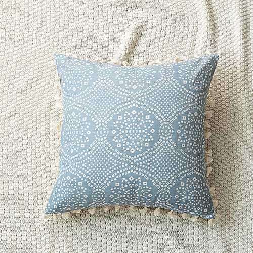 

Cushion Cover National Printed Fringed Craft Pillowcase