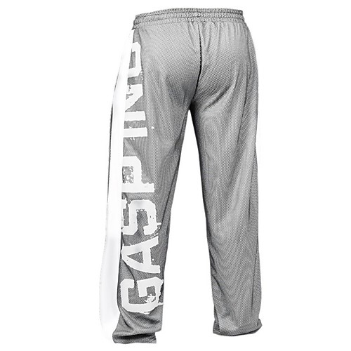 

Men's Athleisure Sports Outdoor Sports Casual Sports Pants Sweatpants Pants Letter Full Length Print BlackGrey Solid gray Gray and orange Solid White Gray Grey