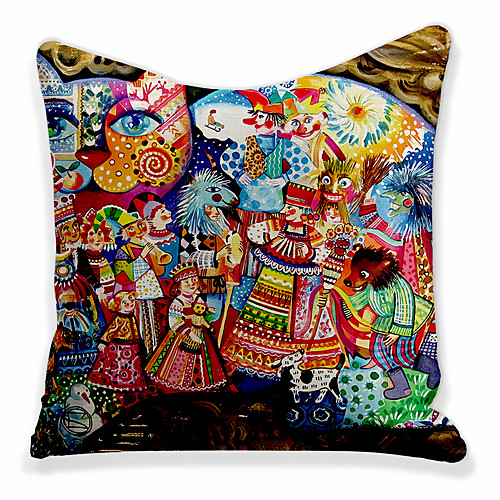 

Double Side Cushion Cover 1PC Soft Decorative Square Throw Pillow Cover Cushion Case Pillowcase for Sofa Bedroom Superior Quality Machine Washable