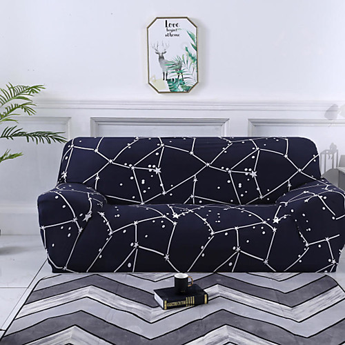 

Navy Stars Print Dustproof All-powerful Slipcovers Stretch Sofa Cover Super Soft Fabric Couch Cover with One Free Boster Case(Chair/Love Seat/3 Seats/4 Seats)