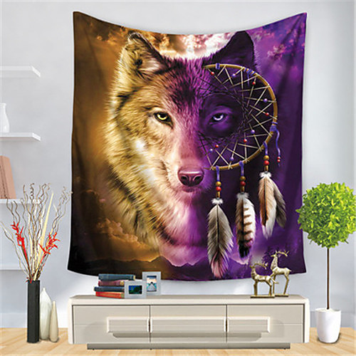 

Wall Tapestry Art Decor Blanket Curtain Hanging Home Bedroom Living Room Decoration Polyester