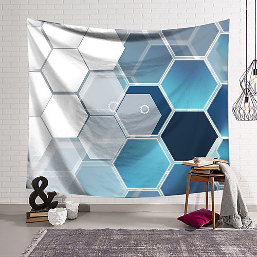 

Wall Tapestry Art Decor Blanket Curtain Hanging Home Bedroom Living Room Decoration Polyester Checkered