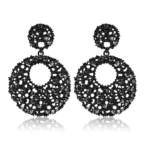 

Women's Earrings Classic Holiday Birthday Stylish Simple Earrings Jewelry Black For Street Formal Date Festival 1 Pair