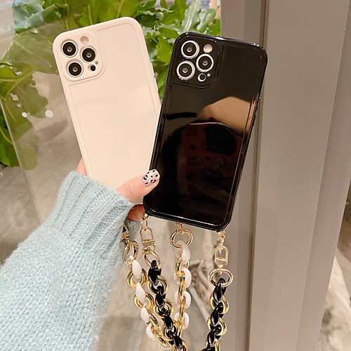 

Phone Case For Apple Back Cover iPhone 12 Pro Max 11 SE 2020 X XR XS Max 8 7 Shockproof Dustproof Solid Colored TPU