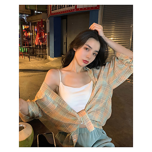 

Women's Coat Casual / Daily Summer Regular Coat Shirt Collar Regular Fit Casual Jacket Pattern Others Purple Blushing Pink