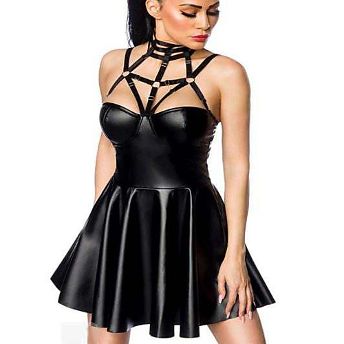 

Dance Costumes Dress Solid Women's Training Performance Lycra