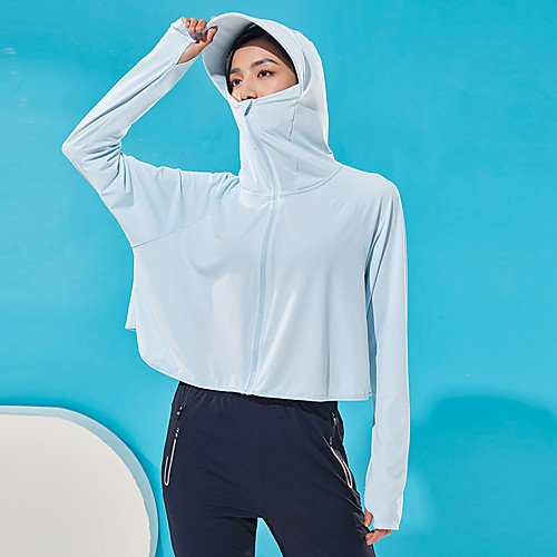 

Women's Coat Sports Outdoor Spring Summer Regular Coat Slim Fit Casual / Daily Jacket Solid Color Others Silver Gray Tender powder