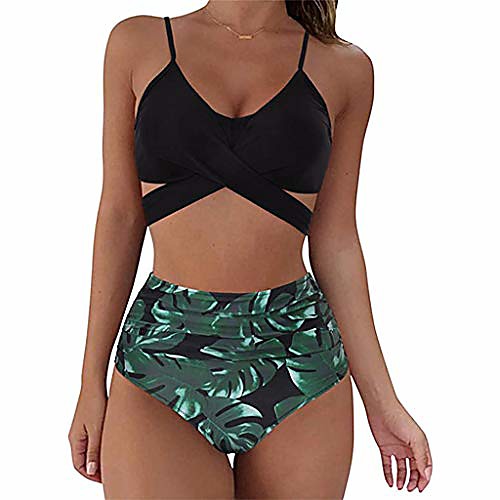 

Women's Bikini 2 Piece Swimsuit Push Up Solid Color Leaf figure 1 figure 2 image 3 Figure 4 Figure 5 Swimwear Bathing Suits New Vacation Fashion / Padded Bras / Beach