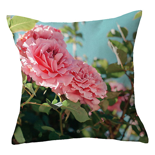 

Double Side Cushion Cover 1PC Soft Decorative Square Pillowcase for Sofa bedroom Car Chair Superior Quality Outdoor Cushion Patio Throw Pillow Covers for Garden Farmhouse Bench Couch