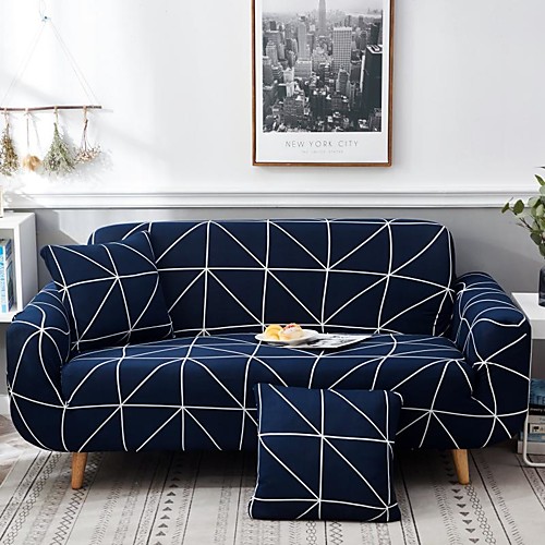 

2021 New Stylish Simplicity Print Sofa Cover Stretch Couch Slipcover Super Soft Fabric Retro Hot Sale Couch Cover