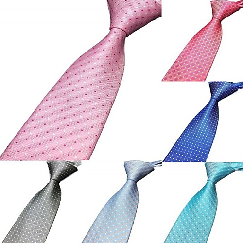 

Men's Work Necktie - Polka Dot