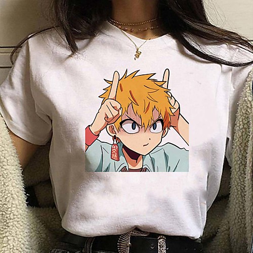 

Inspired by Toilet Bound Hanako kun Cosplay Cosplay Costume T-shirt Polyester / Cotton Blend Print Harajuku Graphic Kawaii T-shirt For Women's / Men's