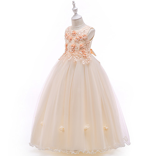 

Princess Cosplay Costume Costume Girls' Movie Cosplay Christmas New Year's Golden Red Blue Dress Christmas Halloween Children's Day Polyester / Cotton