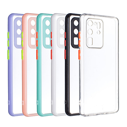 

Phone Case For Samsung Galaxy Back Cover S21 S21 Plus S21 Ultra Galaxy A32 Galaxy A52 Galaxy A72 Galaxy A42 S20 S20 Plus S20 ultra Shockproof Dustproof Solid Colored TPU