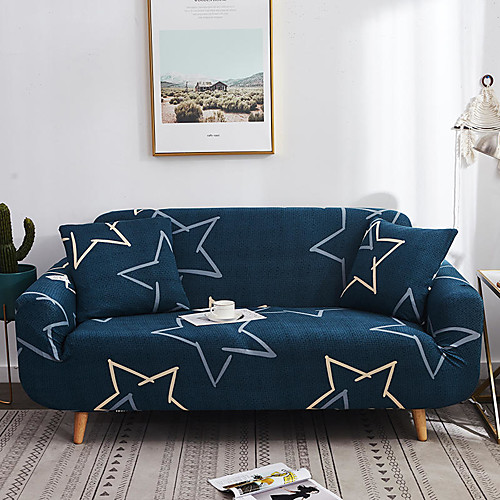 

2021 New Stylish Simplicity Print Sofa Cover Stretch Couch Slipcover Super Soft Fabric Retro Hot Sale Couch Cover