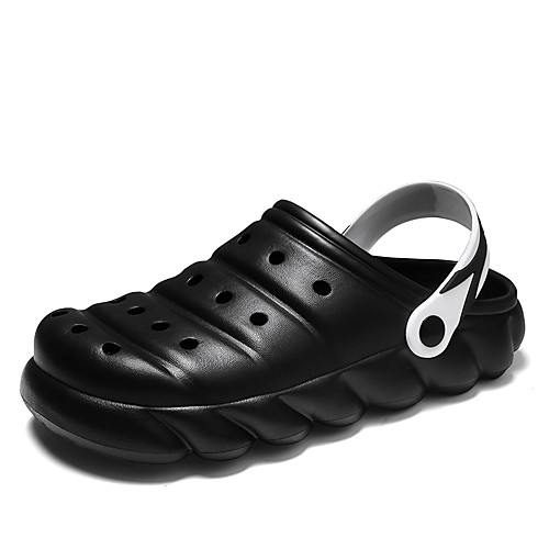 

Men's Slippers & Flip-Flops Beach Daily EVA(ethylene-vinyl acetate copolymer) Breathable Black Blue Gray Spring Summer