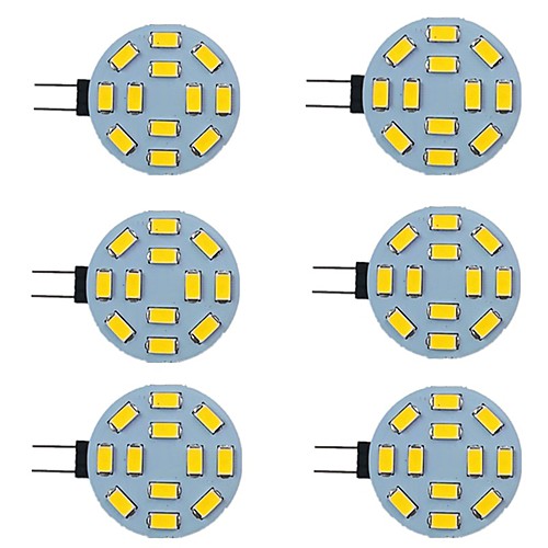 

LED Bi-pin Lights 2pcs 2 W 200 lm G4 6 LED Beads SMD 5730 Warm White Natural White White 9-30 V