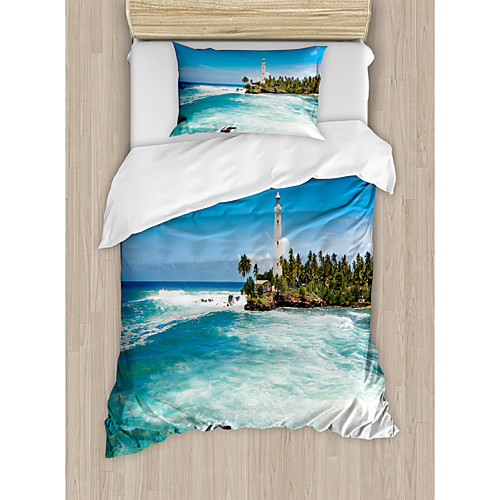 

3-Piece Duvet Cover Set Hotel Bedding Sets Comforter Cover with Soft Lightweight Microfiber Include 1 Duvet Cover 2 Pillowcases for Double/Queen/King(1 Pillowcase for Twin/Single)