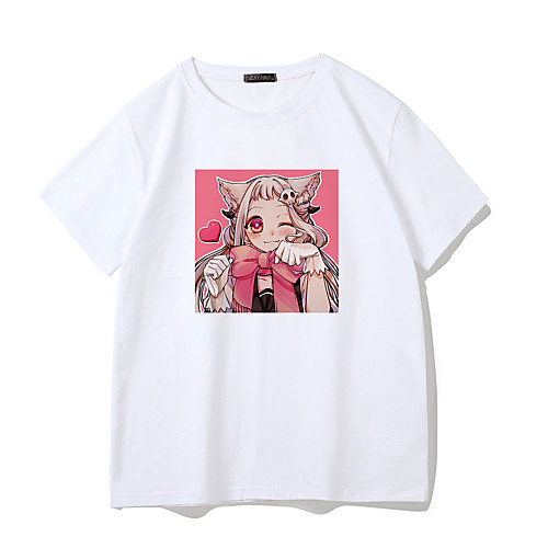 

Inspired by Toilet Bound Hanako kun Hanako kun Anime Cartoon Polyester / Cotton Blend Print Harajuku Graphic Kawaii T-shirt For Women's / Men's