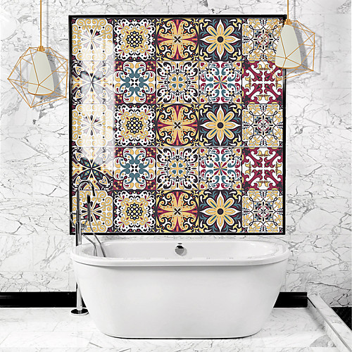 

Light luxury tile sticker house renovation DIY self-adhesive PVC wallpaper kitchen waterproof and oil proof wall sticker
