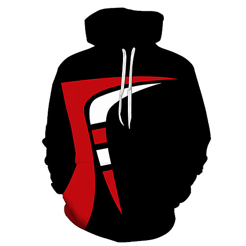 

Men's Unisex Plus Size Pullover Hoodie Sweatshirt Stripes Graphic Prints Print Hooded Casual Daily Holiday 3D Print Basic Designer Hoodies Sweatshirts Long Sleeve 1 2 3