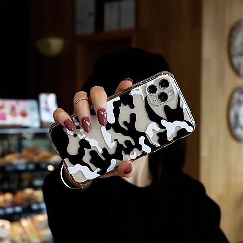 

Phone Case For Apple Back Cover iPhone 12 Pro Max 11 SE 2020 X XR XS Max 8 7 Shockproof Dustproof Camouflage TPU