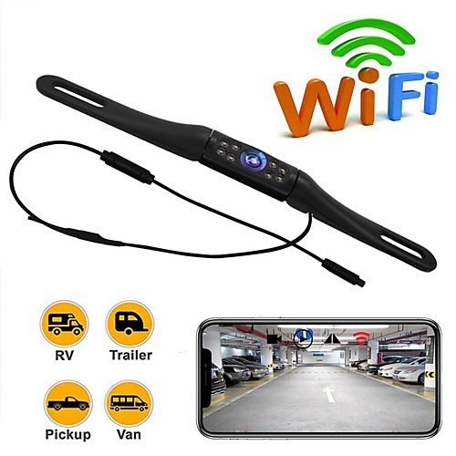 

PZ413A-WIFI N / A Wireless Rear View Camera Waterproof / 360° monitoring for Car Reversing camera