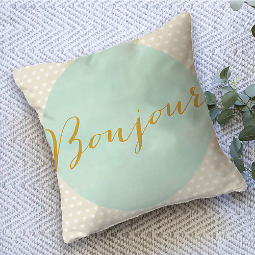 

Bonjour Geometric Double Side Cushion Cover 1PC Soft Throw Pillow Cover Cushion Case Pillowcase for Sofa Bedroom Livingroom Superior Quality Machine Washable Outdoor Cushion for Sofa Couch Bed Chair