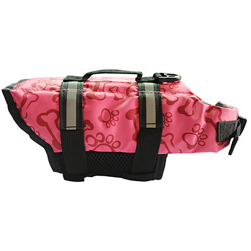 

Dog Life Vest Dog Costume Bone Printed Euramerican Adorable Dailywear Casual / Daily Dog Clothes Puppy Clothes Dog Outfits Breathable Blue Pink Costume for Girl and Boy Dog Polyester XS S M