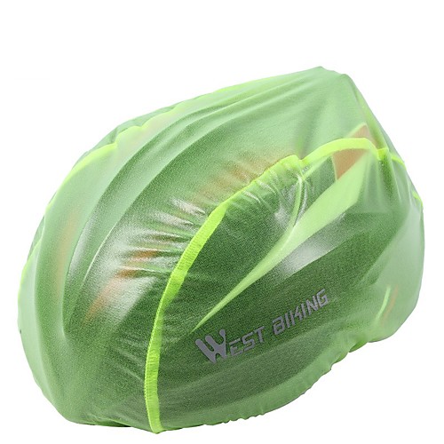 

WEST BIKING Balaclava Patchwork Solid Color Waterproof Windproof Sunscreen Rain Waterproof Reflective Strips Bike / Cycling Green / Black Green for Unisex Adults' Cycling / Bike Bike / Cycling