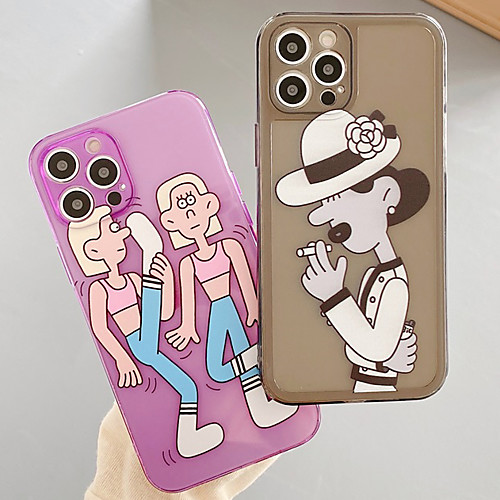 

Phone Case For Apple Back Cover iPhone 12 Pro Max 11 SE 2020 X XR XS Max 8 7 Shockproof Dustproof Graphic TPU