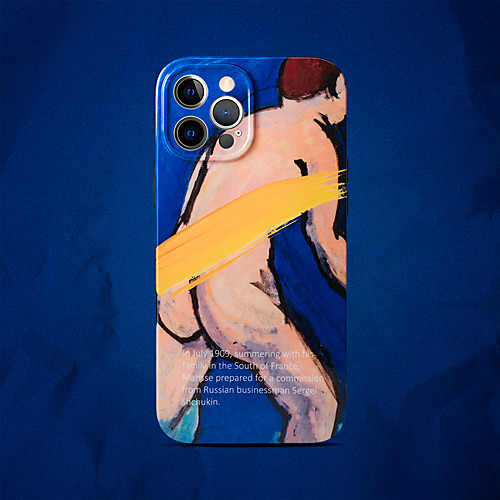 

Phone Case For Apple Back Cover iPhone 12 Pro Max 11 SE 2020 X XR XS Max 8 7 Shockproof Dustproof Cartoon Geometric Pattern TPU