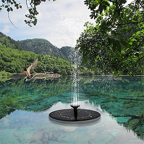 

Solar Fountain Pool Light 2pcs 1pcs Solar Water Fountain Pool Pond Waterfall Fountain Garden Decoration Outdoor Bird Bath Solar Powered Fountain Floating Water