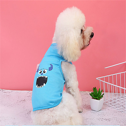 

Dog Vest Dog Costume Angel & Devil Leisure Adorable Dailywear Casual / Daily Dog Clothes Puppy Clothes Dog Outfits Breathable Blue Costume for Girl and Boy Dog Polyester XS S M L XL XXL