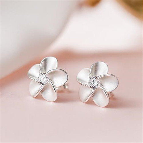 

Women's Stud Earrings Earrings Classic Fashion Romantic Punk Trendy Cute Sweet Earrings Jewelry Silver For Street Gift Date Birthday Festival 1 Pair