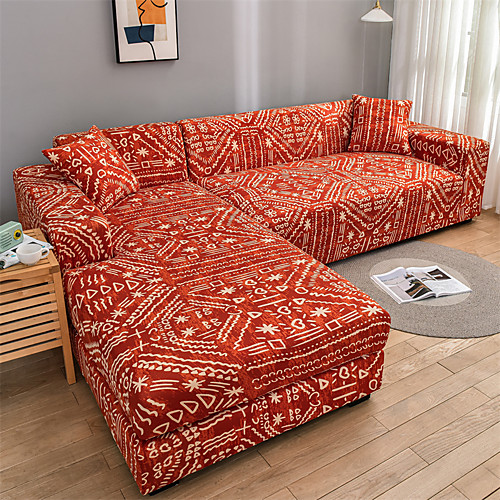 

Nordic Simple Plain Color Elastic Sofa Cover Single Double Three Person Sofa Cover