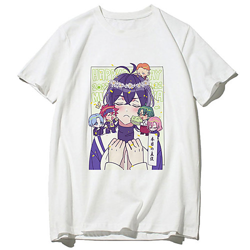 

Inspired by SK8 The Infinity Cosplay Anime Cartoon Polyester / Cotton Blend Print Harajuku Graphic Kawaii T-shirt For Women's / Men's