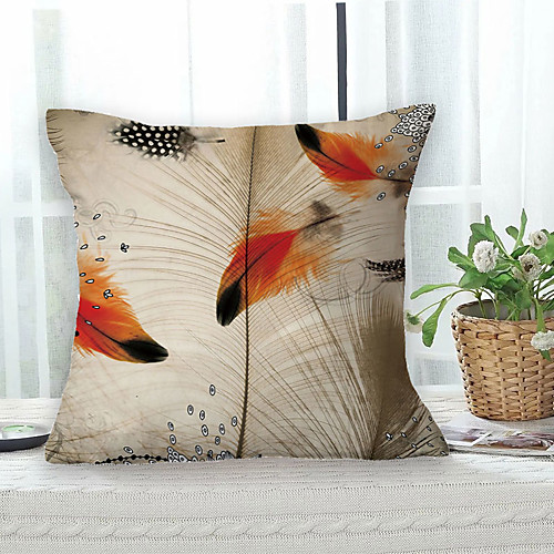 

Pastoral Double Side Cushion Cover 1PC Soft Throw Pillow Cover Cushion Case Pillowcase for Sofa Bedroom Livingroom Superior Quality Machine Washable Outdoor Cushion for Sofa Couch Bed Chair