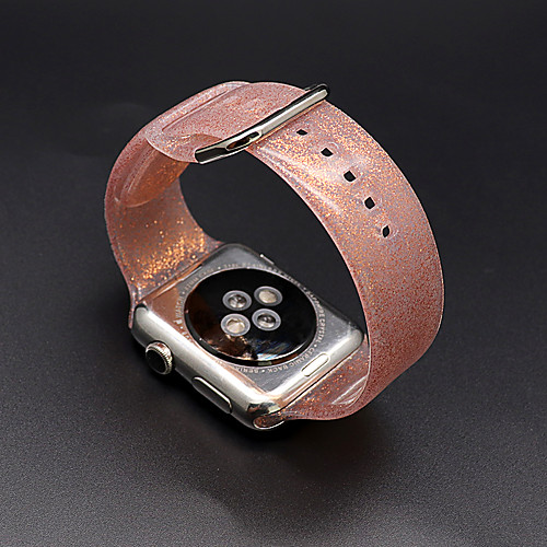 

Smart Watch Band for Apple iWatch 1 pcs Classic Buckle Silicone Replacement Wrist Strap for Apple Watch Series SE / 6/5/4/3/2/1