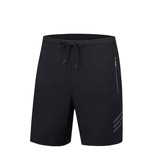 

Men's Simple Athleisure Cycling Quick Dry Moisture Wicking Lightweight Breathable Soft Outdoor Sports Casual Sports Chinos Shorts Pants Simple Solid Color Knee Length Classic Sporty Pocket Elastic