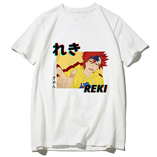 

Inspired by SK8 The Infinity Cosplay Anime Cartoon Polyester / Cotton Blend Print Harajuku Graphic Kawaii T-shirt For Women's / Men's