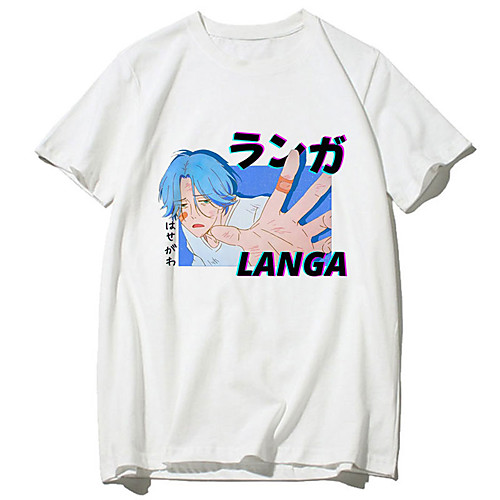 

Inspired by SK8 The Infinity Cosplay Anime Cartoon Polyester / Cotton Blend Print Harajuku Graphic Kawaii T-shirt For Women's / Men's
