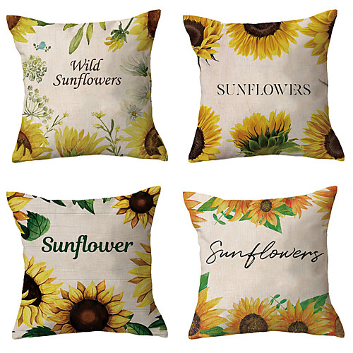 

Floral Double Side Cushion Cover 1PC Soft Throw Pillow Cover Cushion Case Pillowcase for Bedroom Livingroom Superior Quality Machine Washable Outdoor Cushion for Sofa Couch Bed Chair