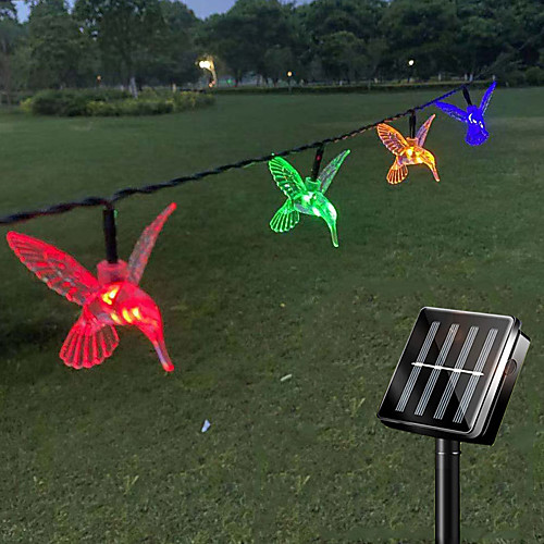 

Solar Outdoor Lights IP65 Waterproof Bird String Lights 5M 20LEDs 3.5M 10LEDs Fairy String Lights Garden Wedding Holiday Outdoor Decoration