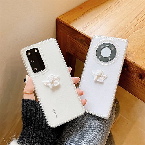 

Phone Case For Huawei Back Cover Nova 8 P40 P40 Pro Mate 40 Mate 40 Pro P30 P30 Pro Mate 30 Mate 30 Pro nova 5 Shockproof Dustproof Graphic Transparent TPU