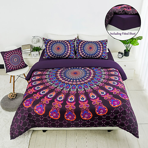 

3-Piece Duvet Cover Set Hotel Bedding Sets Comforter Cover with Soft Lightweight Microfiber Include 1 Duvet Cover 2 Pillowcases for Double/Queen/King(1 Pillowcase for Twin/Single)