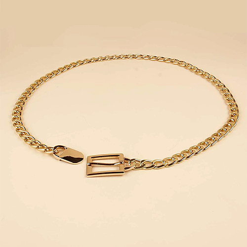 

Women's / Unisex Chain Alloy Belt Solid Colored / Party