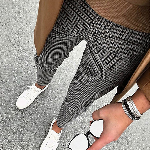 

Men's Sporty Casual / Sporty Breathable Soft Daily Weekend Pants Chinos Pants Graphic Full Length Print Grey