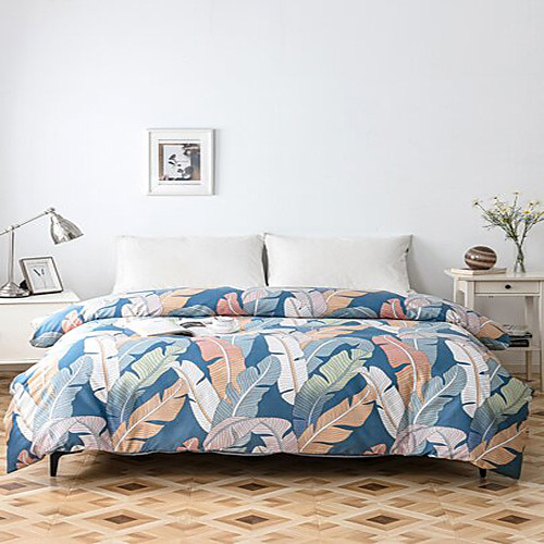 

3-Piece Duvet Cover Set Hotel Bedding Sets Comforter Cover with Soft Lightweight Microfiber Include 1 Duvet Cover 2 Pillowcases for Double/Queen/King(1 Pillowcase for Twin/Single)