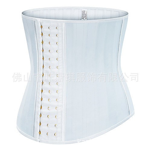 

Corset Women's Plus Size Polyester Shapewear Casual / Daily Underbust Corset Hook & Eye White XXS